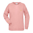 Essential sweater dames - Pink Melange