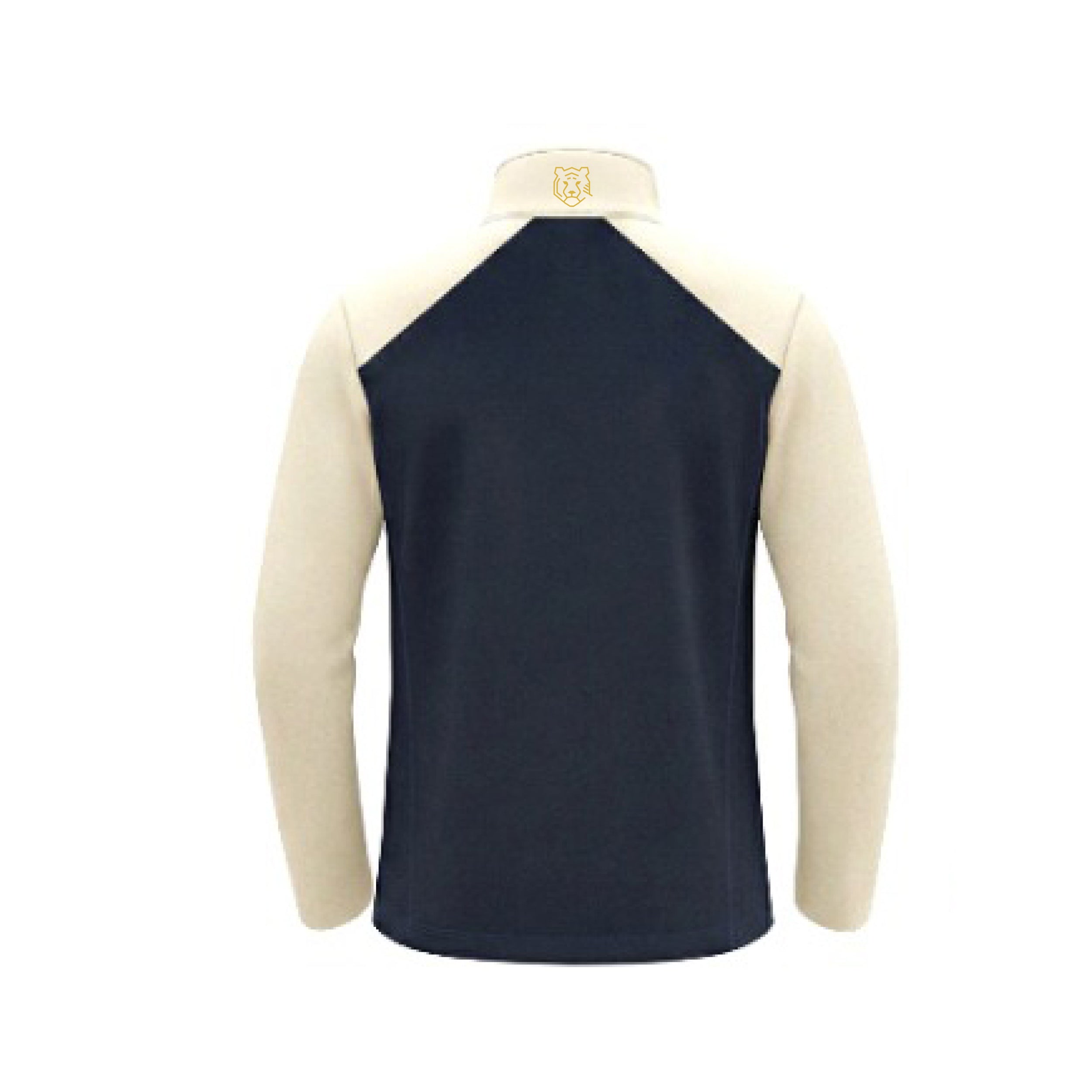 First Cut ¼ Zip | H |Night Blue - Creme