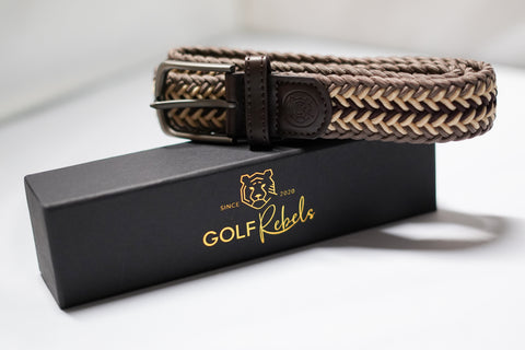 Golf Stretch Riem - Lichtbruin