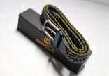 Golf Stretch Riem - Olive-Blauw