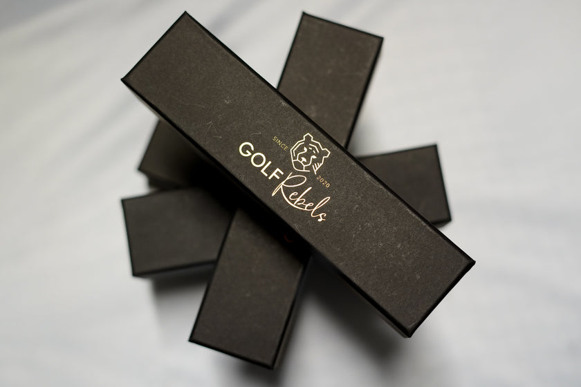 Golf Stretch Riem - Olive-Blauw