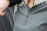 First Cut ¼ Zip |  D |  Grey - Creme