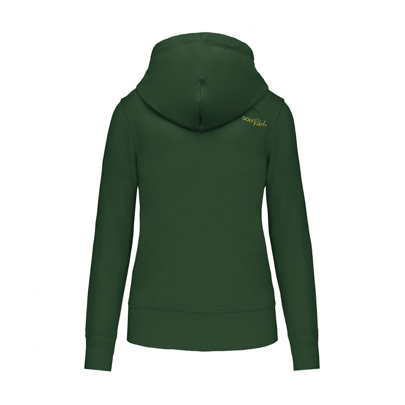 Essential sports hoodie women - Masters Green