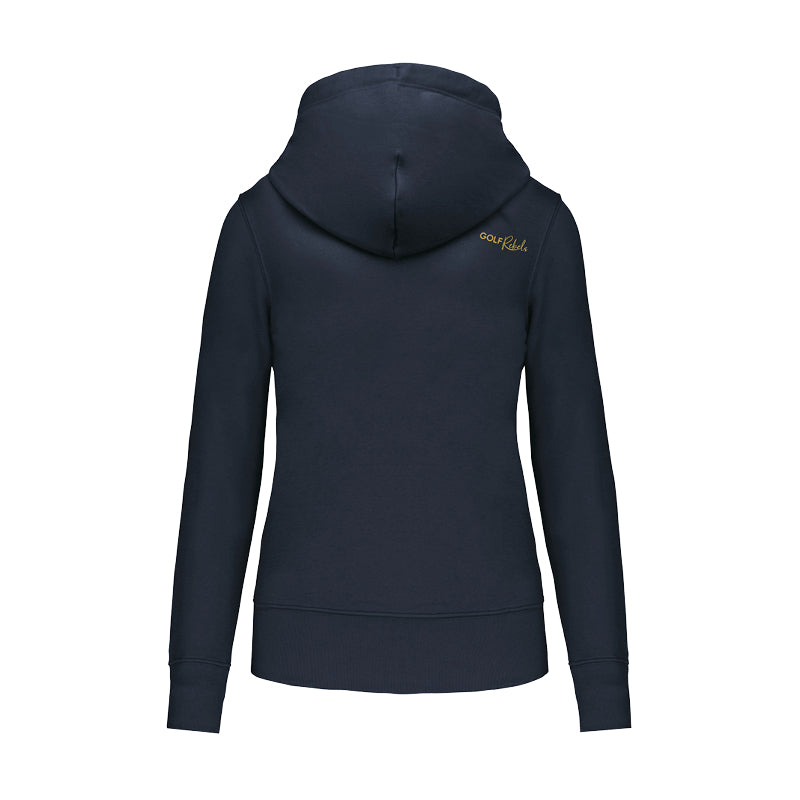 Essential Sport-Hoodie für Damen – Nachtblau