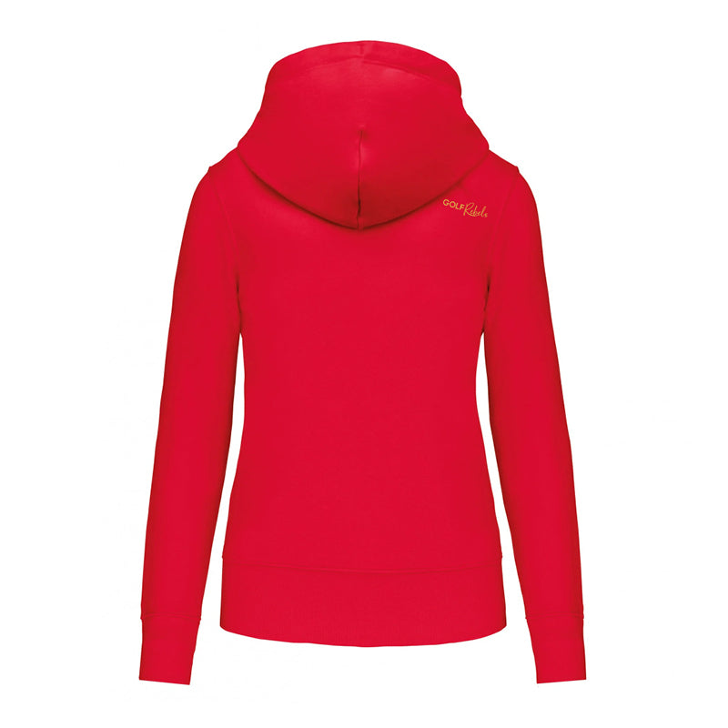 Unverzichtbarer Sport-Hoodie für Damen – Smooth Red