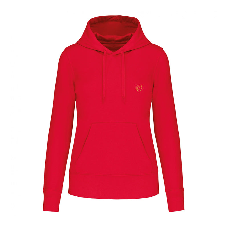 Unverzichtbarer Sport-Hoodie für Damen – Smooth Red