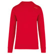 Essential Sportpullover – Glattes Rot