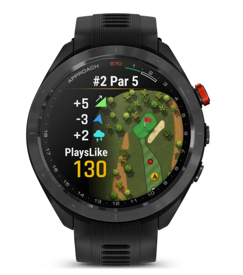 Garmin S70 – Schwarz, 47 mm