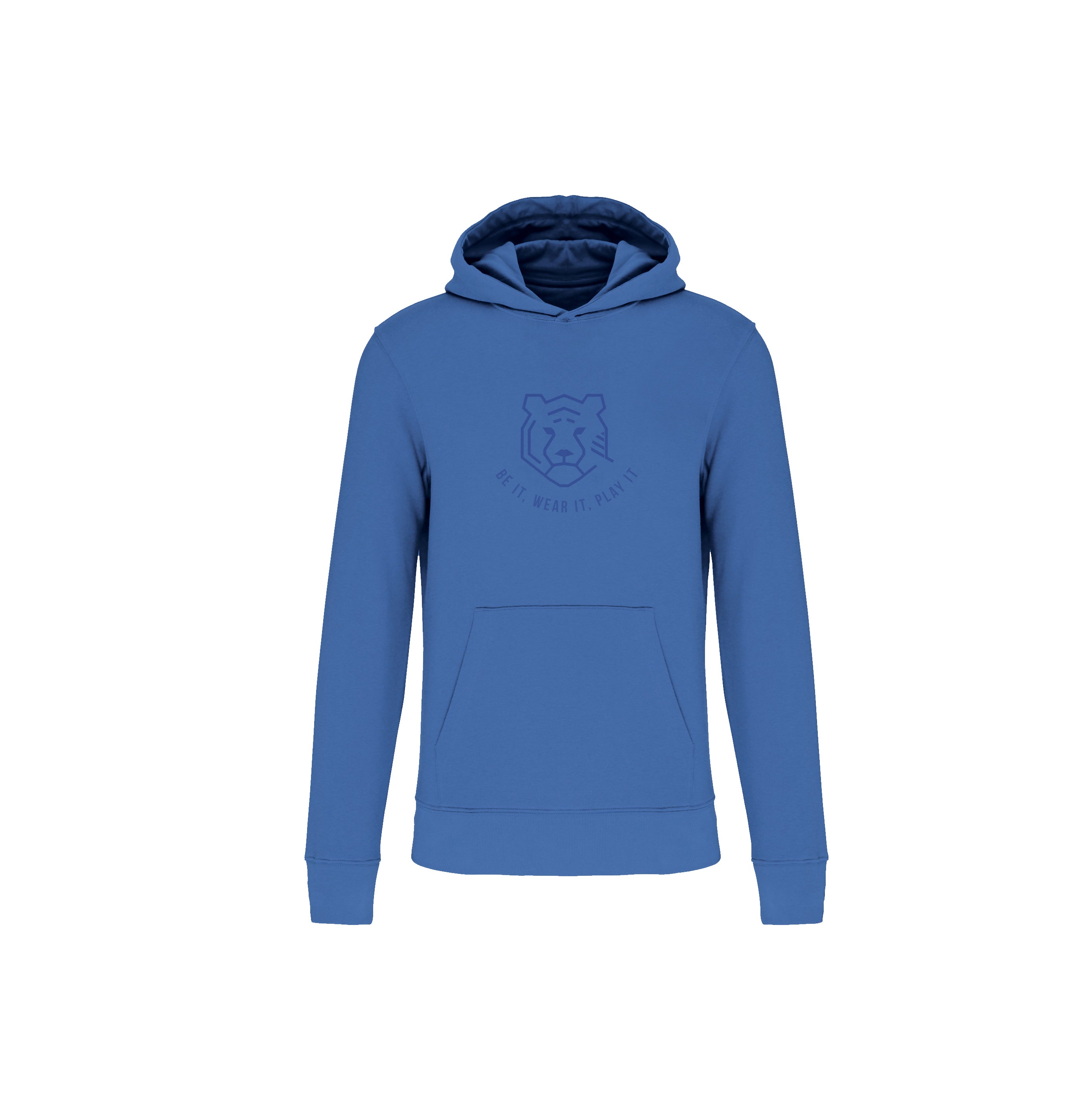 De Junior Golfhoodie - Royal Blue
