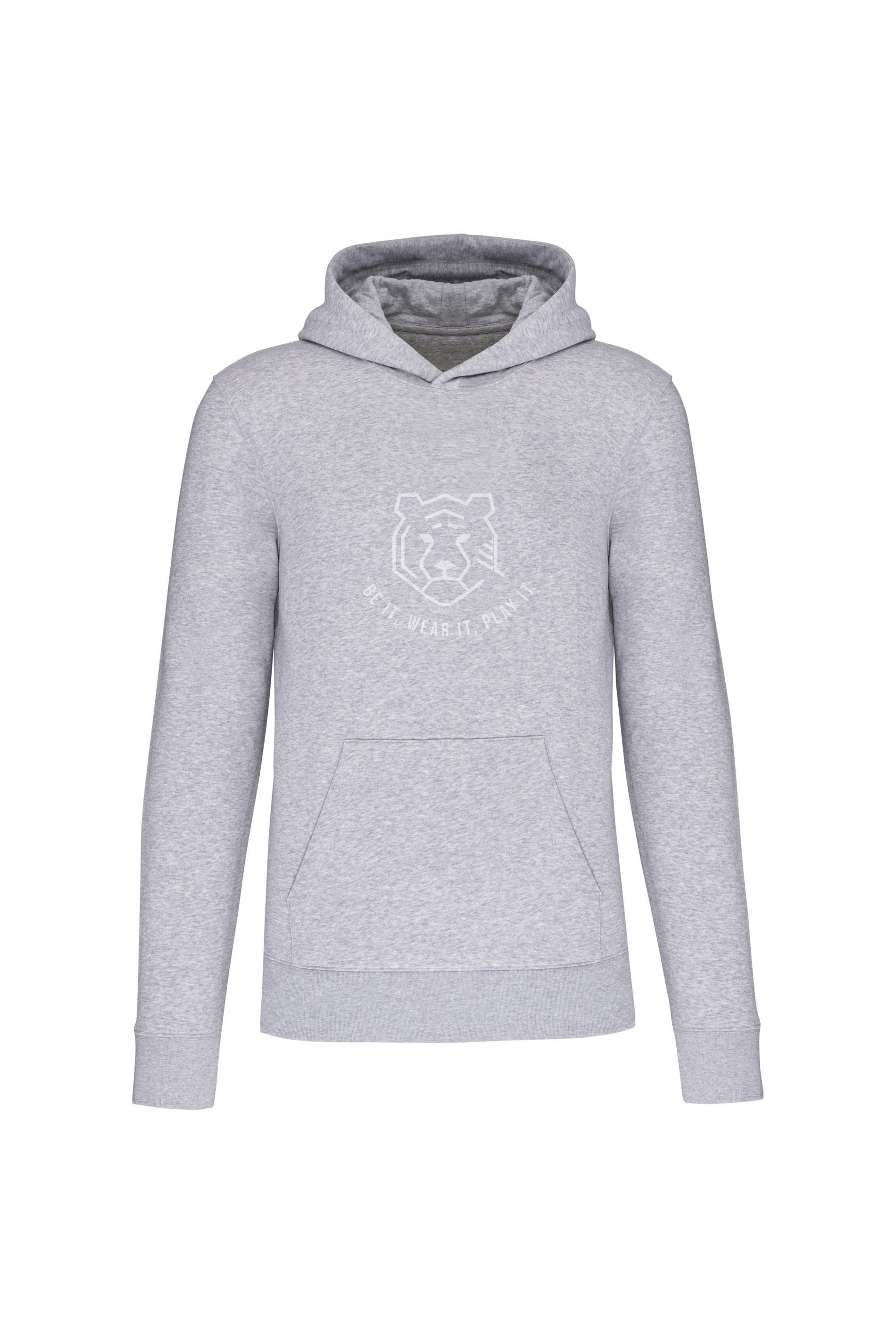 De Junior Golfhoodie - heather grey
