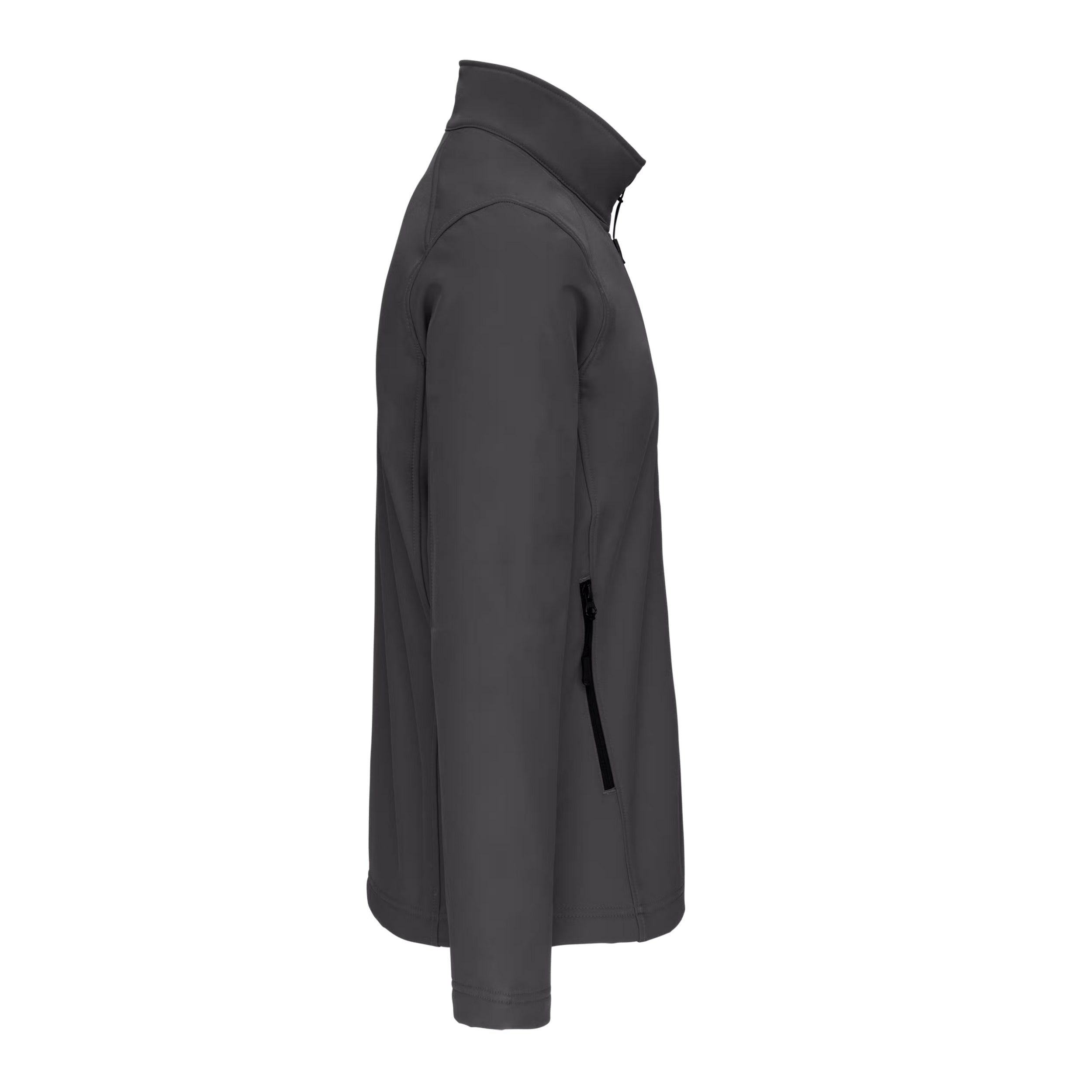 Coole, leichte Softshell-Herrenjacke – Schwarz