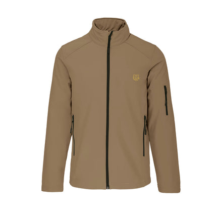 Cool lightweight softshell men's jacket - Black