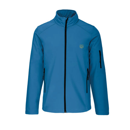Coole, leichte Softshell-Herrenjacke – Schwarz