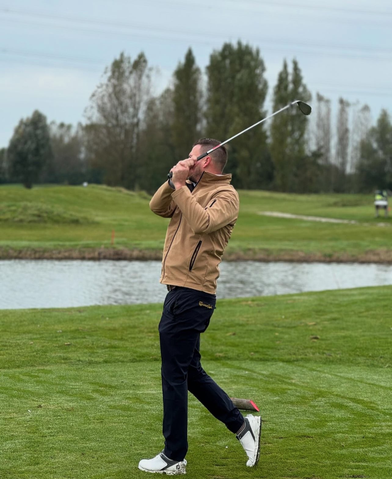 Stormproof softshell jack heren - Camel