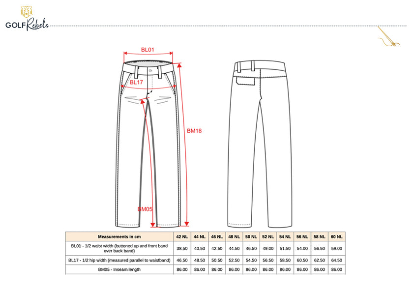 Greenside Golfhosen - Herren