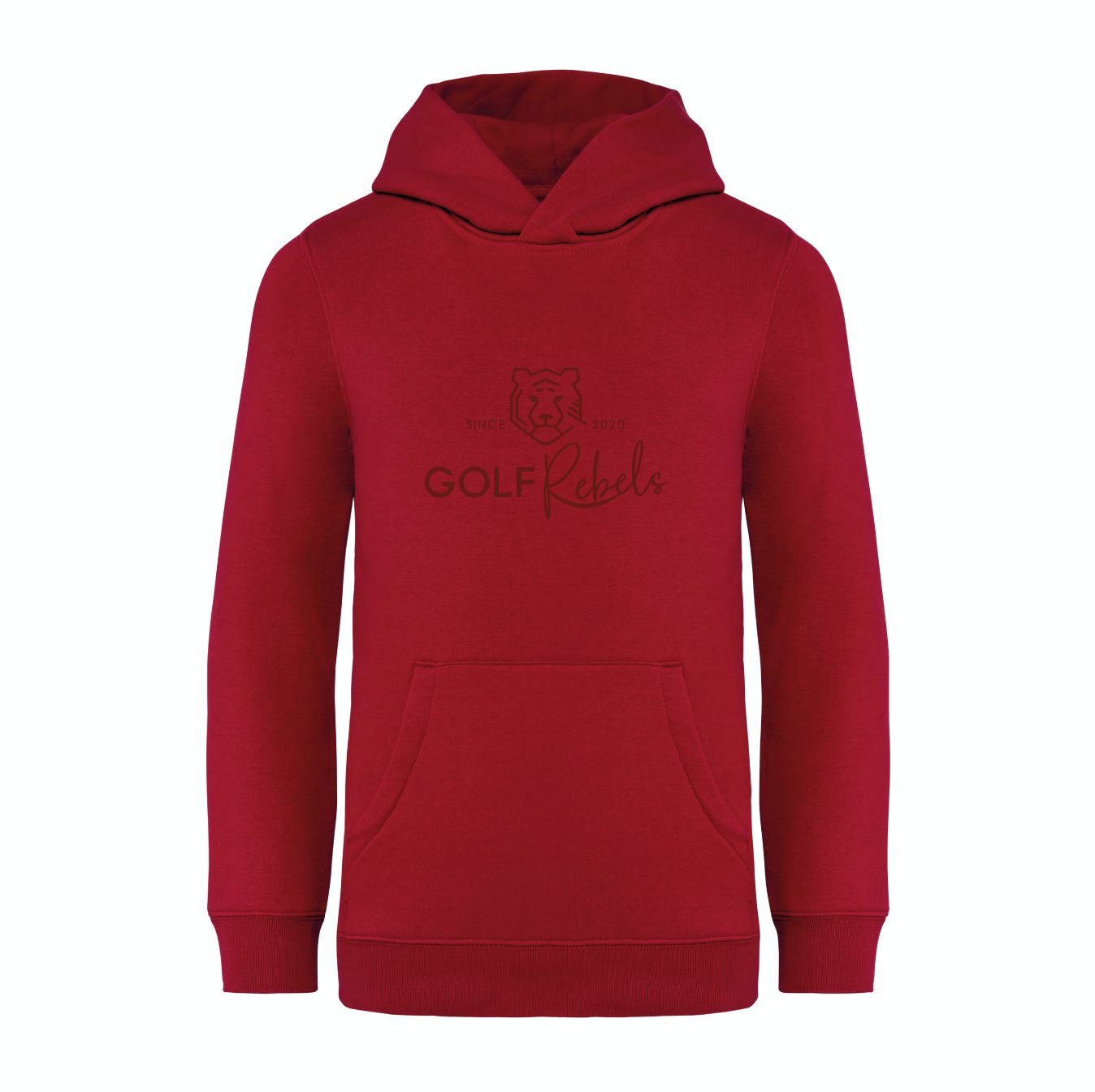 De Junior Golfhoodie - Smooth Red