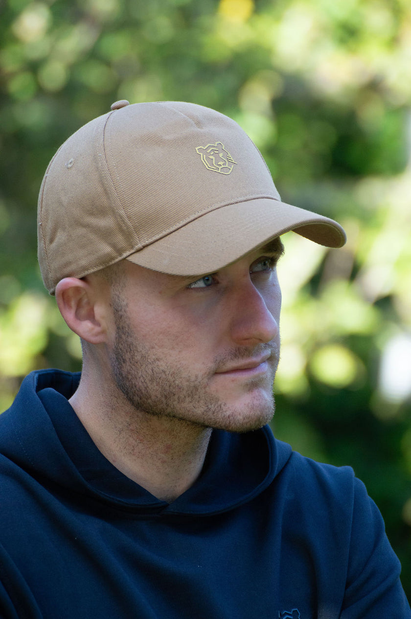 GolfRebels Talk Birdie to Me golf hoodie heren Night Blue – oversized vintage pasvorm met GolfRebels logo, gedragen buiten