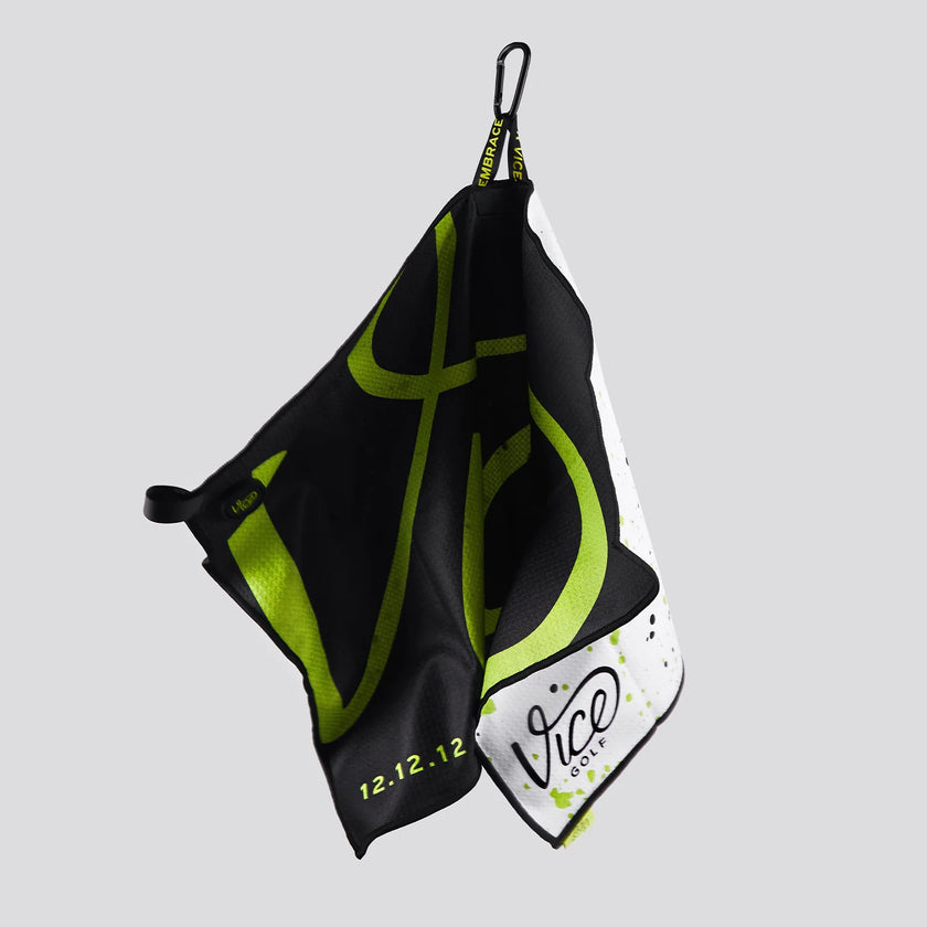 Vice's Drip Lime/Black Handtuch
