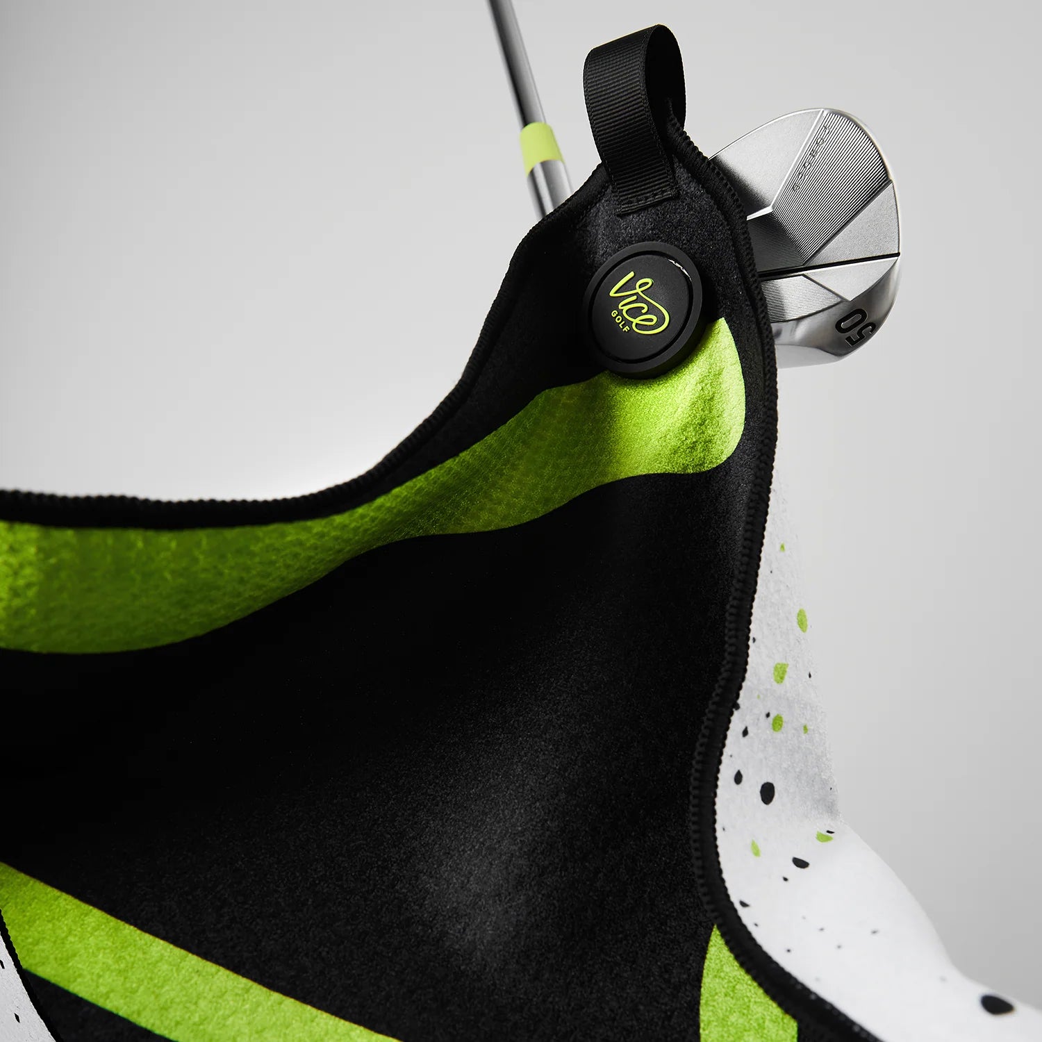 Vice’s Drip Lime/Black handdoek