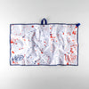 Vice’s Drip Red/Blue handdoek
