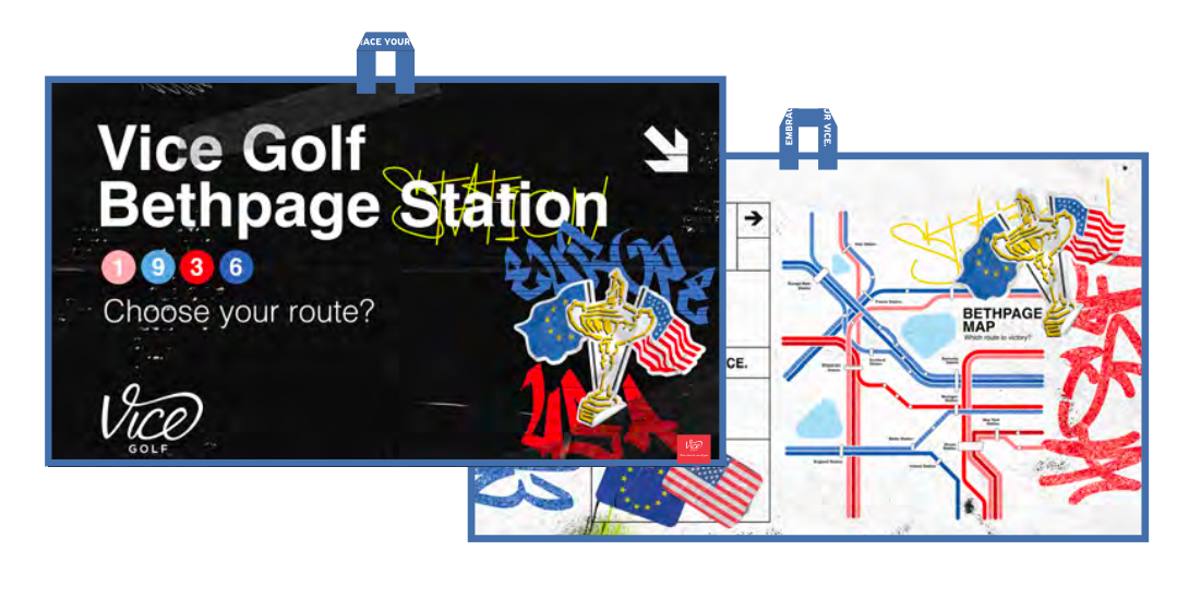 Vice Golf Bethpage Station handdoek - Limited edition