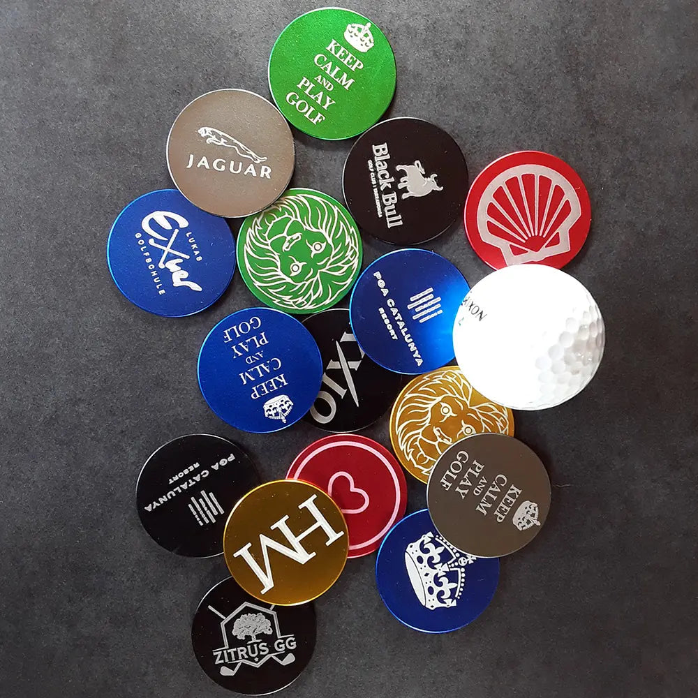 Gepersonaliseerde GolfRebels ballmarker | Groen