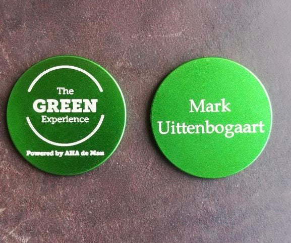 Gepersonaliseerde GolfRebels ballmarker | Groen