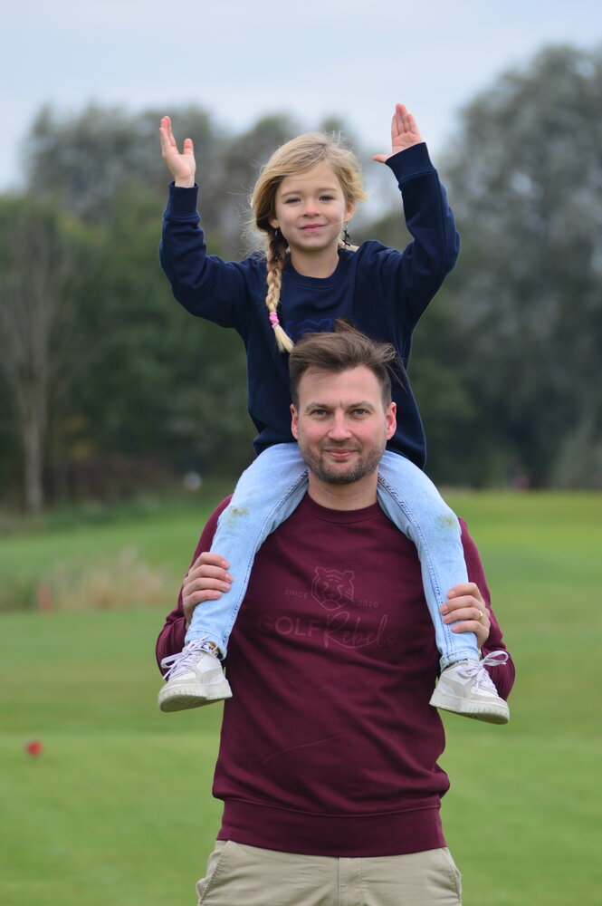 De Junior Sweater - Navy