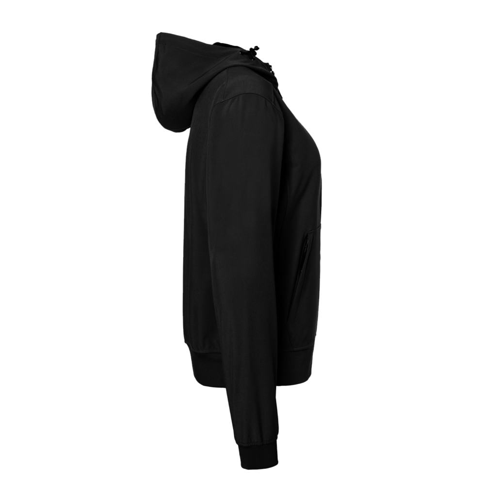 Stoer lichtgewicht softshell dames jack - Black