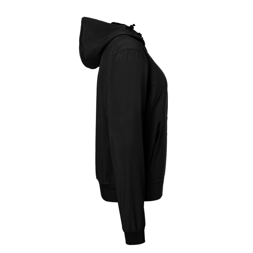 Coole leichte Softshell-Damenjacke – Schwarz