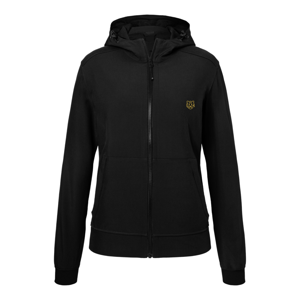 Stoer lichtgewicht softshell dames jack - Black