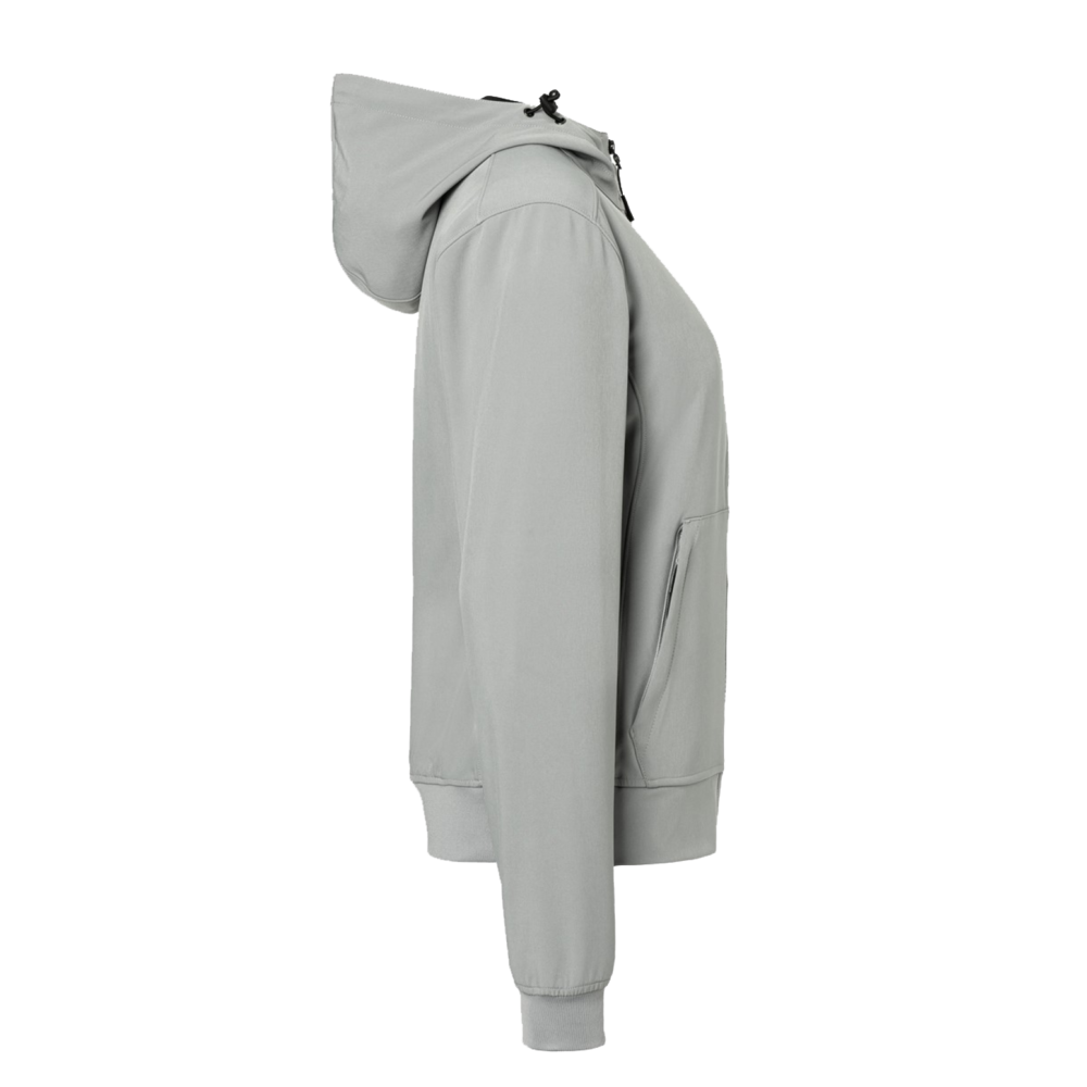 Stoer lichtgewicht softshell dames jack - Mid Grey