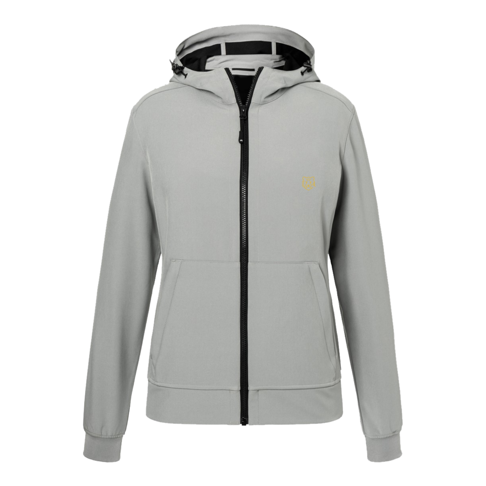 Stoer lichtgewicht softshell dames jack - Mid Grey