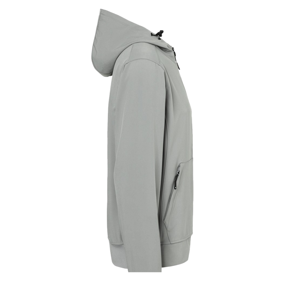 Stoer lichtgewicht softshell heren jack - Mid Grey