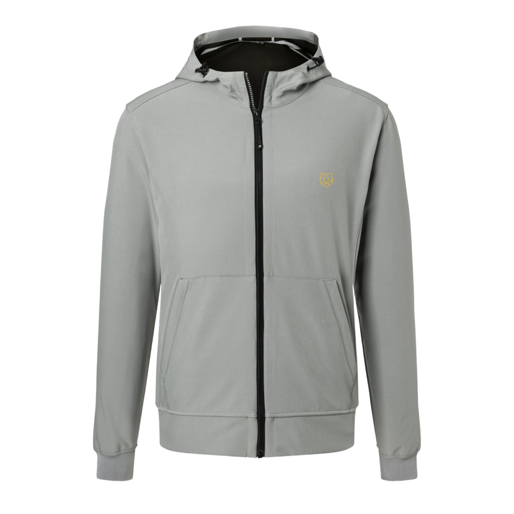 Stoer lichtgewicht softshell heren jack - Mid Grey
