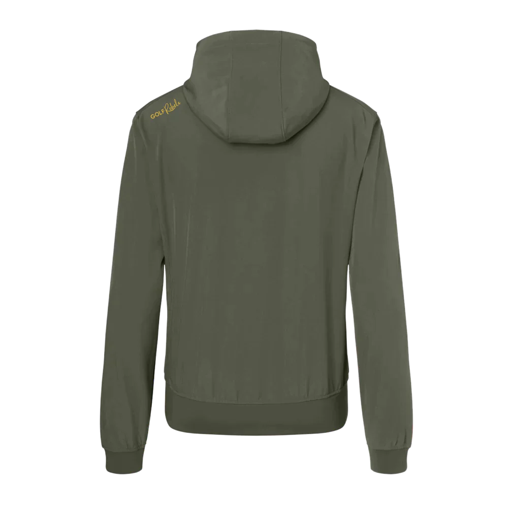 Cool lightweight softshell men's jacket - Olive