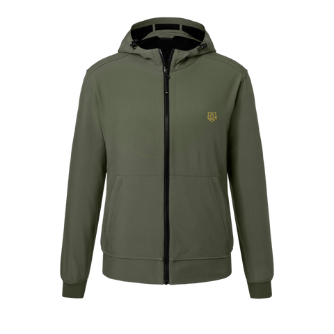 Stoer lichtgewicht softshell heren jack - Olive