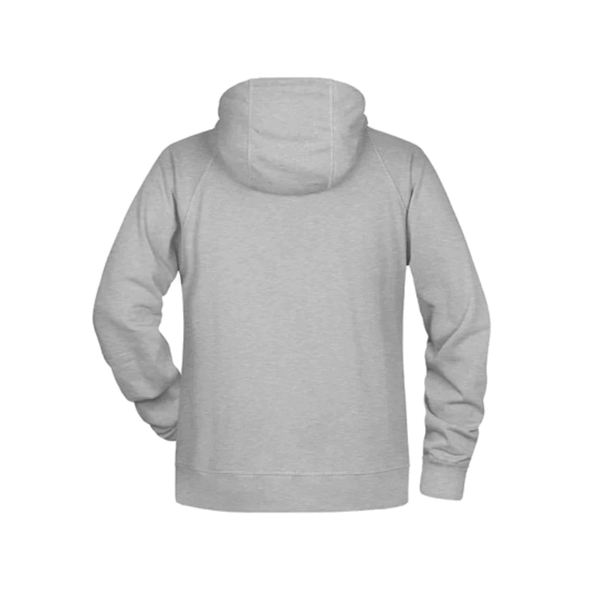 Essential Hoodie man - Mid Gray Melange