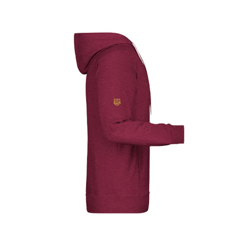 Essential Hoodie Mann - Warmes Rot