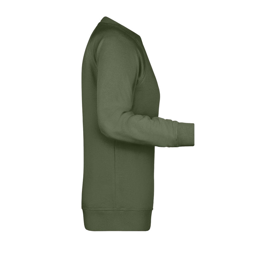 Essential sweater dames - Olive