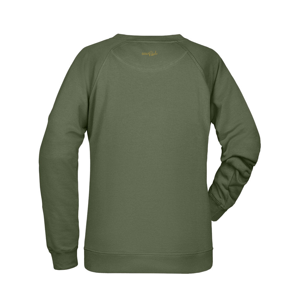 Essential sweater dames - Olive