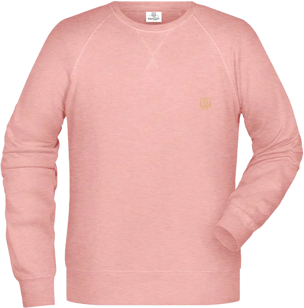 Essential sweater man - Pink Melange