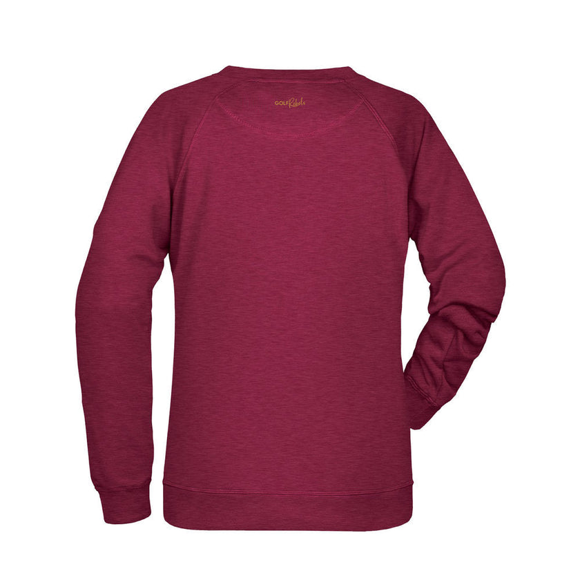 Essential sweater dames - Warm Red