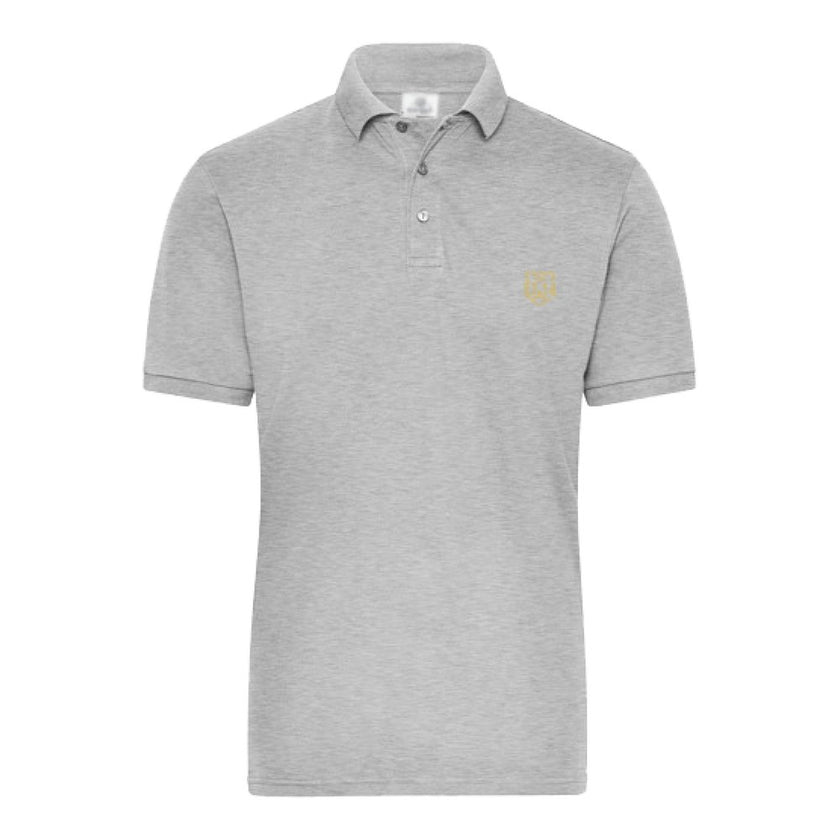 Stretch-Golfpolo für Herren – Heather Grey
