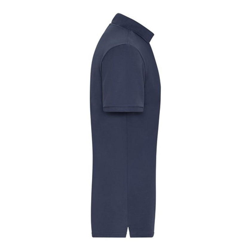 Stretch-Golfpolo für Herren – Marineblau