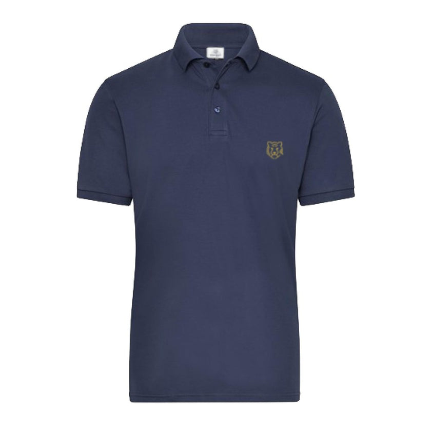 Stretch-Golfpolo für Herren – Marineblau