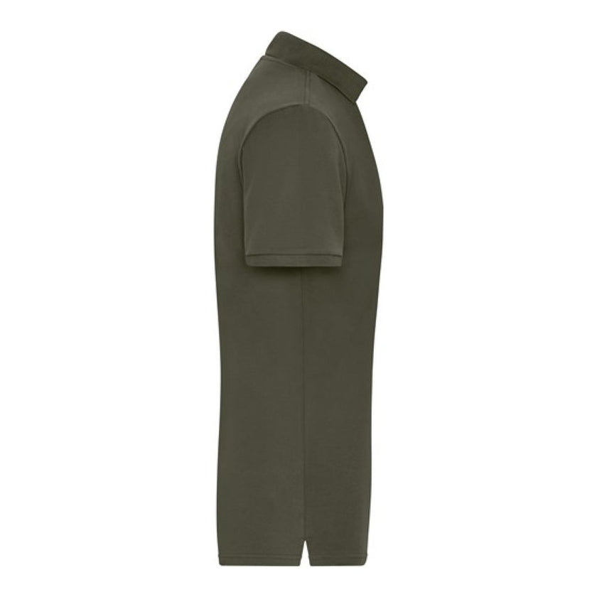 Stretch-Golfpolo für Herren – Oliv
