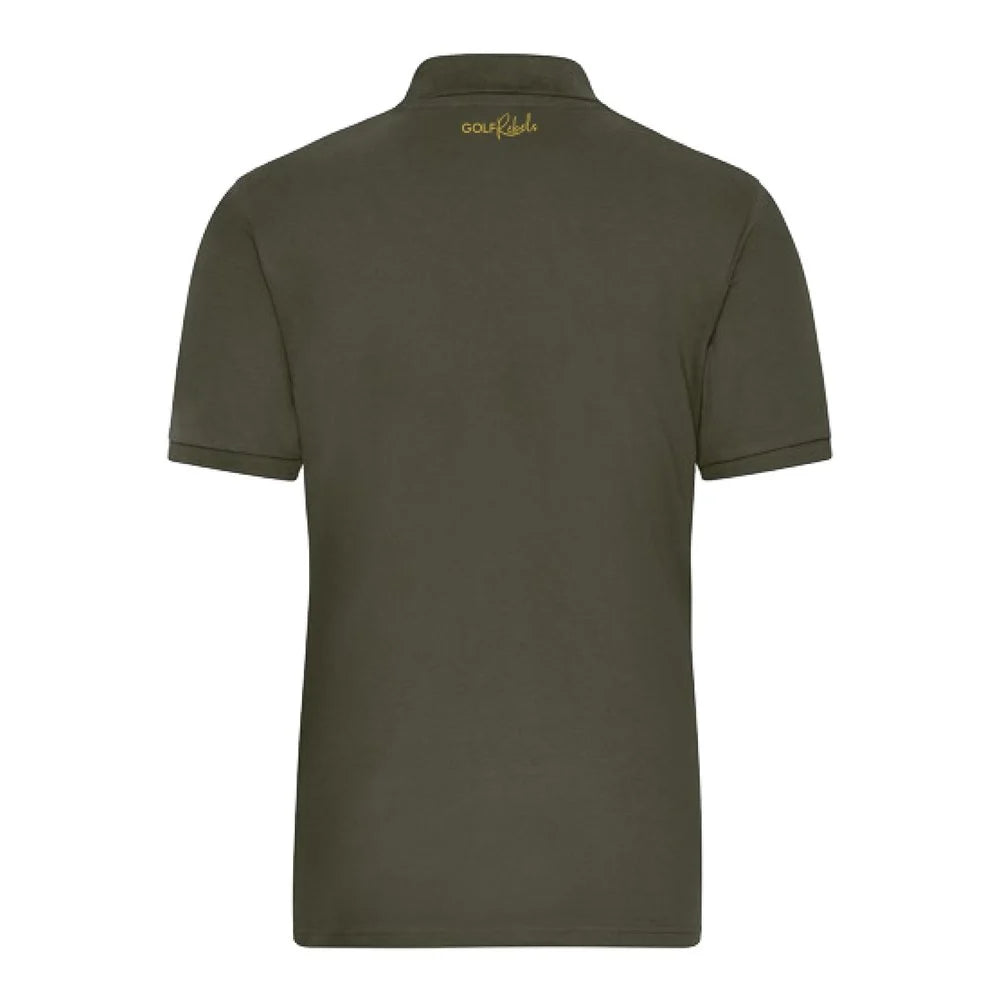 Stretch golfpolo - man