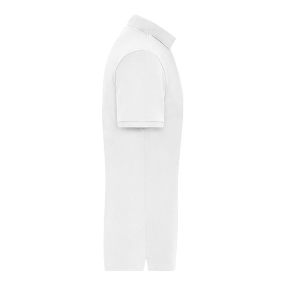 Stretch golfpolo man - White