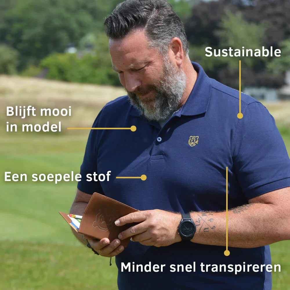 Essential sports polo man - Night Blue